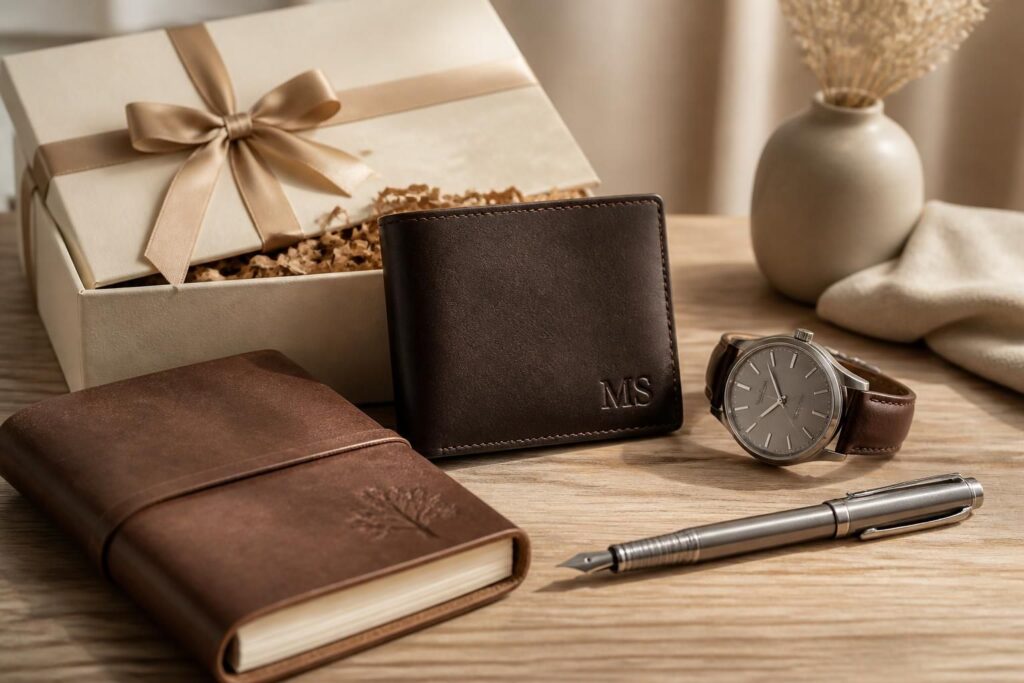 découvrez nos idées de cadeaux personnalisables pour homme, originales et uniques, qui sauront faire plaisir et sortir du lot.