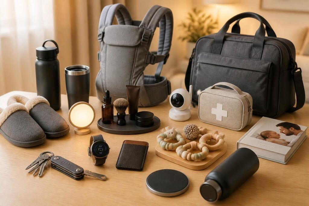 Cadeau pour un jeune papa : 15 idées originales et utiles