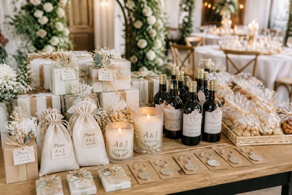 découvrez des idées originales de cadeaux de mariage et d'invités personnalisés pour rendre votre journée inoubliable. guide complet pour choisir des présents uniques et mémorables.