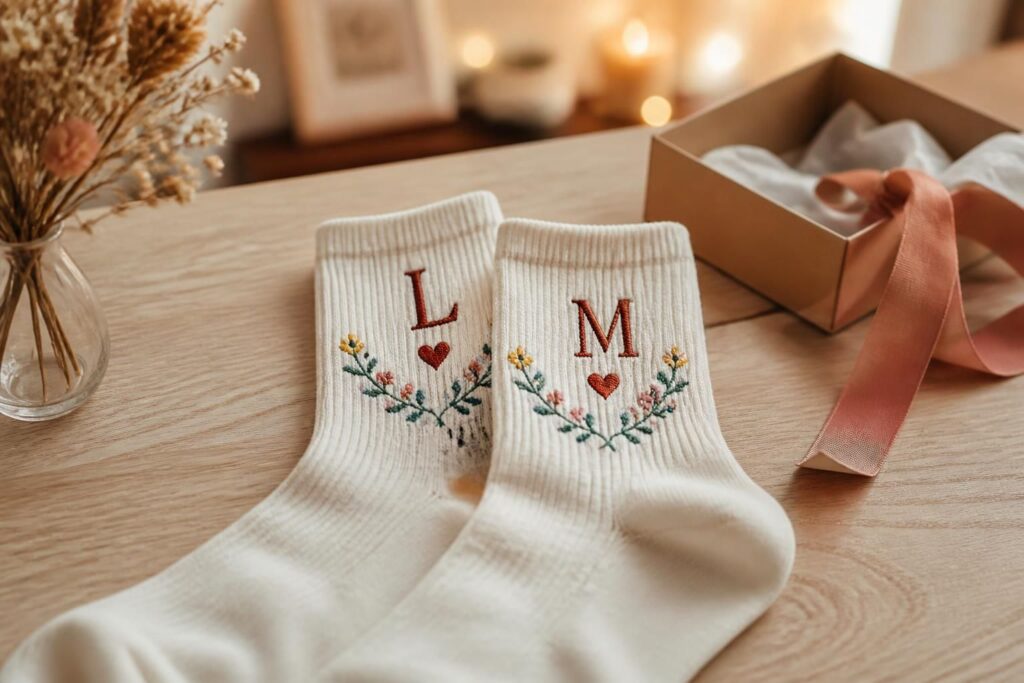 découvrez nos chaussettes personnalisées, le cadeau original et attentionné qui fait toujours plaisir. exprimez votre style avec une touche unique et conviviale.