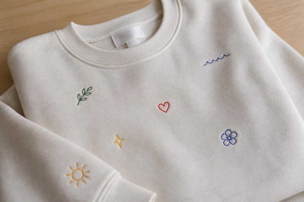 découvrez nos idées originales de messages à broder pour créer un sweat brodé personnalisé unique et tendance. exprimez votre style avec des broderies personnalisées.