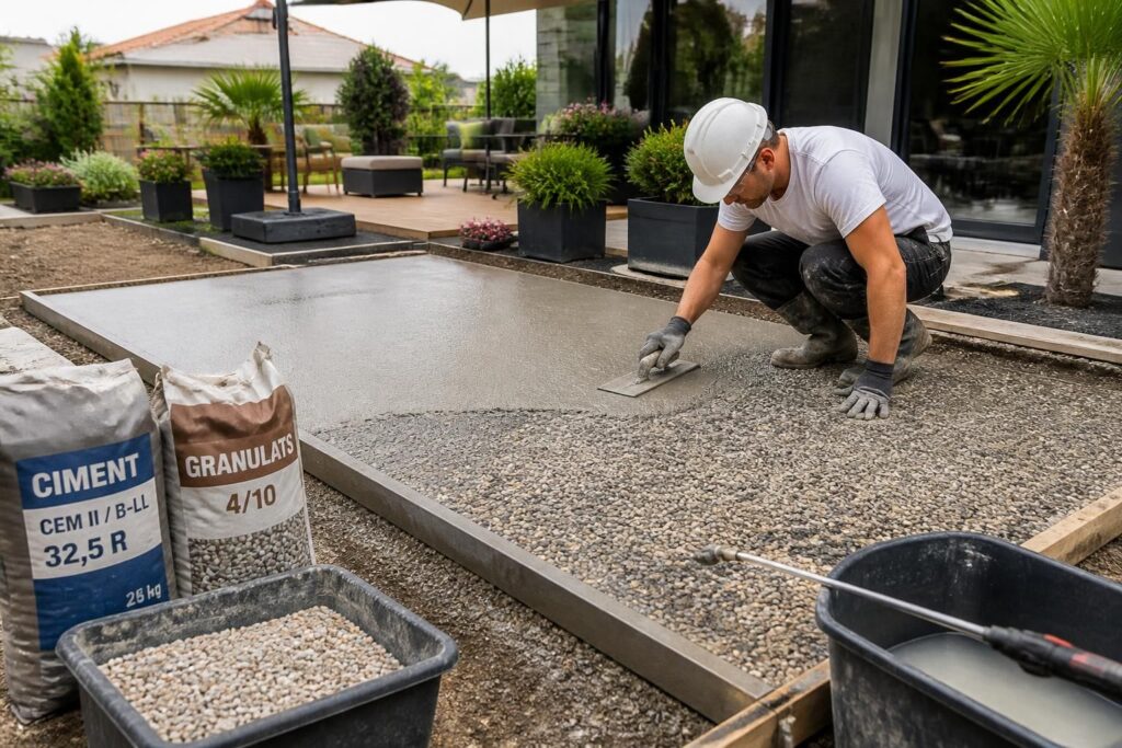 apprenez étape par étape comment réaliser du béton désactivé pour une terrasse durable et esthétique, avec des conseils pratiques et les matériaux nécessaires.