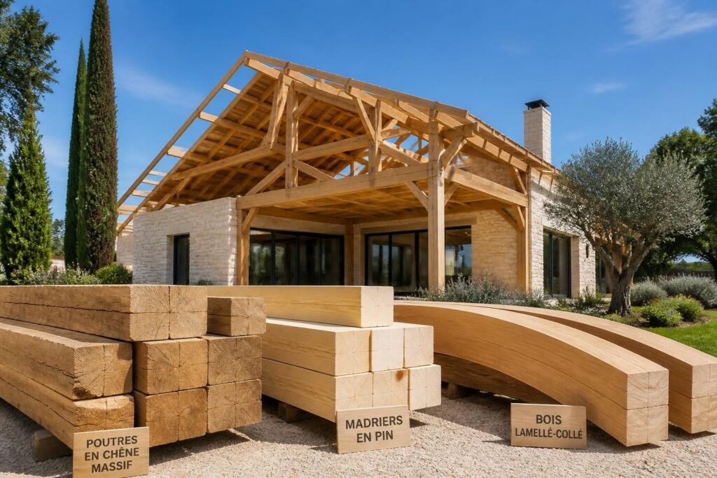 découvrez comment choisir le meilleur matériau pour votre charpente bois et assurer la solidité et la durabilité de votre maison.