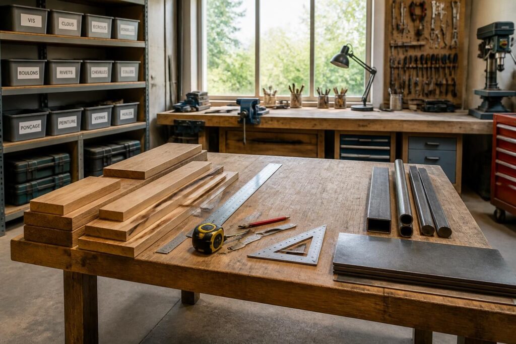 Dimension établi : choisir la taille idéale pour vos bricolages
