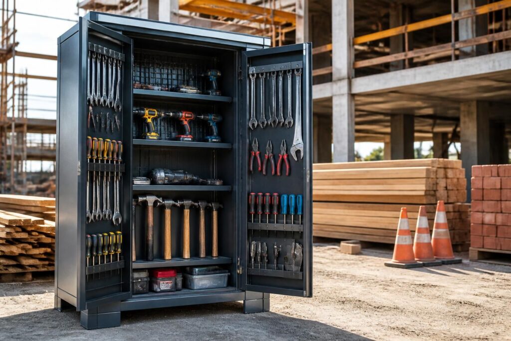 Armoire de chantier : choisir le rangement idéal pour vos outils