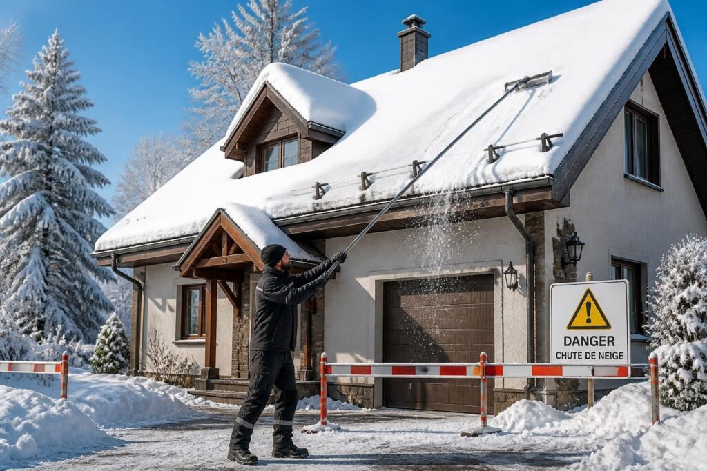 découvrez comment prévenir les risques liés aux arrêts de neige en protégeant et sécurisant efficacement votre maison pendant l'hiver.