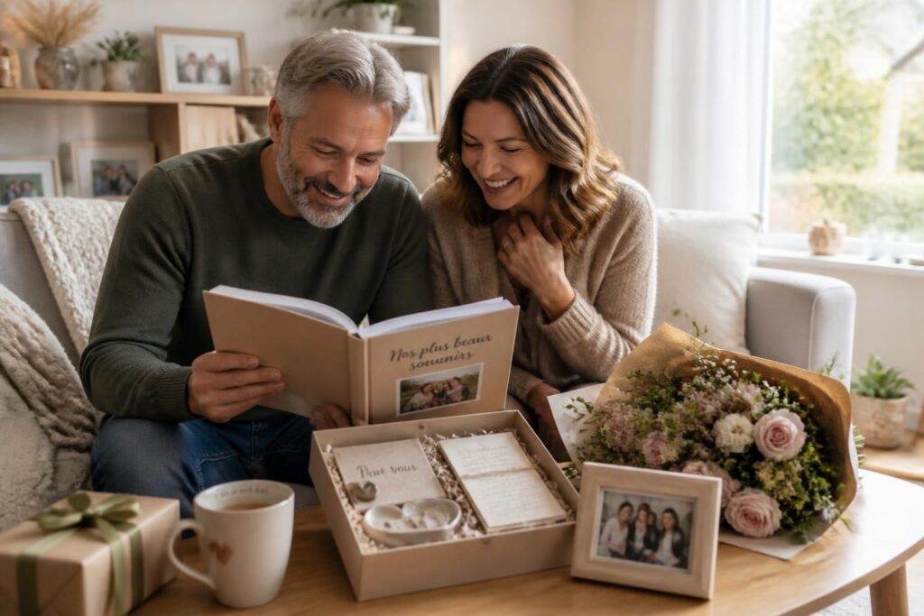 découvrez des idées cadeaux originales pour parents, des surprisesqui touchent vraiment leur cœur et leur apportent joie et bonheur.