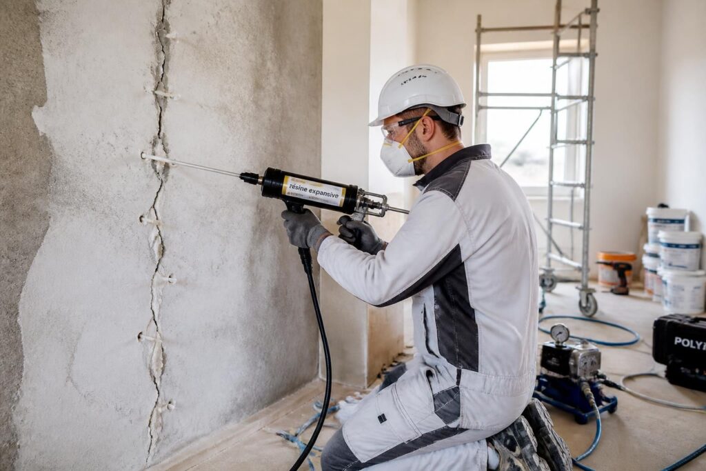 découvrez l'injection de résine expansive, une méthode innovante et efficace pour renforcer et réparer vos structures lors de vos travaux de rénovation.