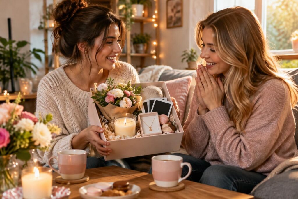 découvrez des idées de cadeaux originales et touchantes pour votre meilleure amie, et célébrez votre complicité avec une attention qui lui fera plaisir.