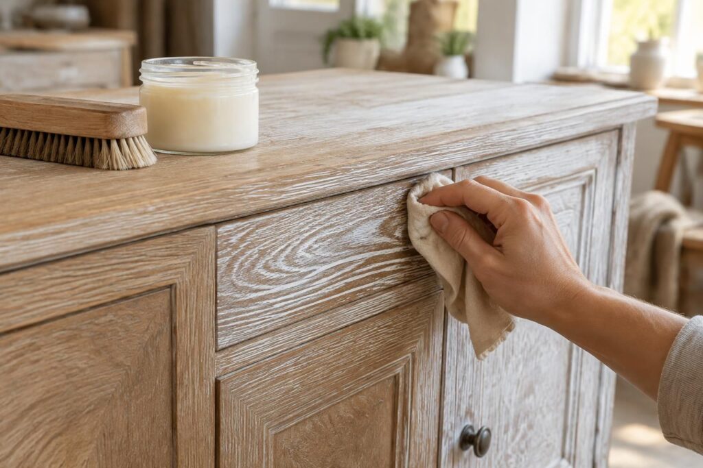 découvrez comment céruser un meuble facilement : techniques, matériel et conseils pour obtenir un bel effet bois blanchi durable.