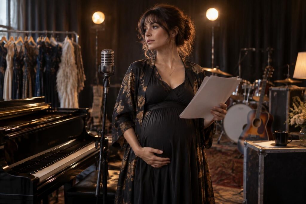 la grossesse de clara luciani relance les questions sur la suite de sa carrière : projets, rythme de travail et équilibre entre vie privée et scène.