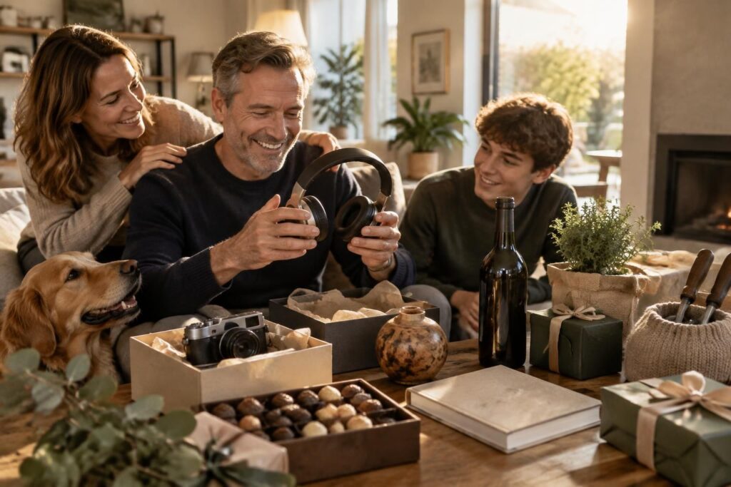 découvrez des idées cadeaux originales pour papa, adaptées à tous les goûts et à tous les budgets : trouvez l’inspiration pour lui faire plaisir.