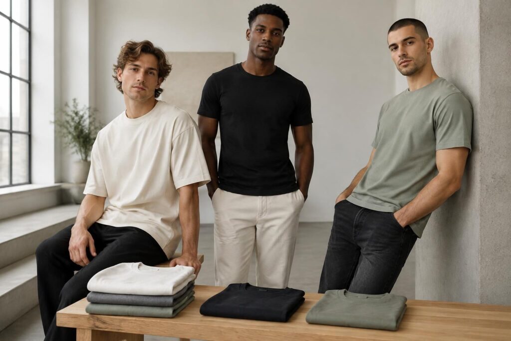 découvrez notre sélection de marques de tee-shirts pour homme les plus tendance : des labels incontournables pour affirmer votre style au quotidien.
